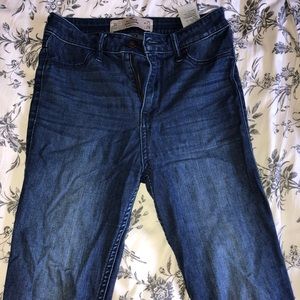 Navy high rise jeggings